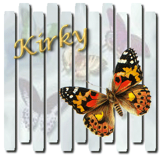 Kirky Butterfly Slat made by Sue.