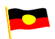 Aboriginal~Koori Flag of Oztralia 